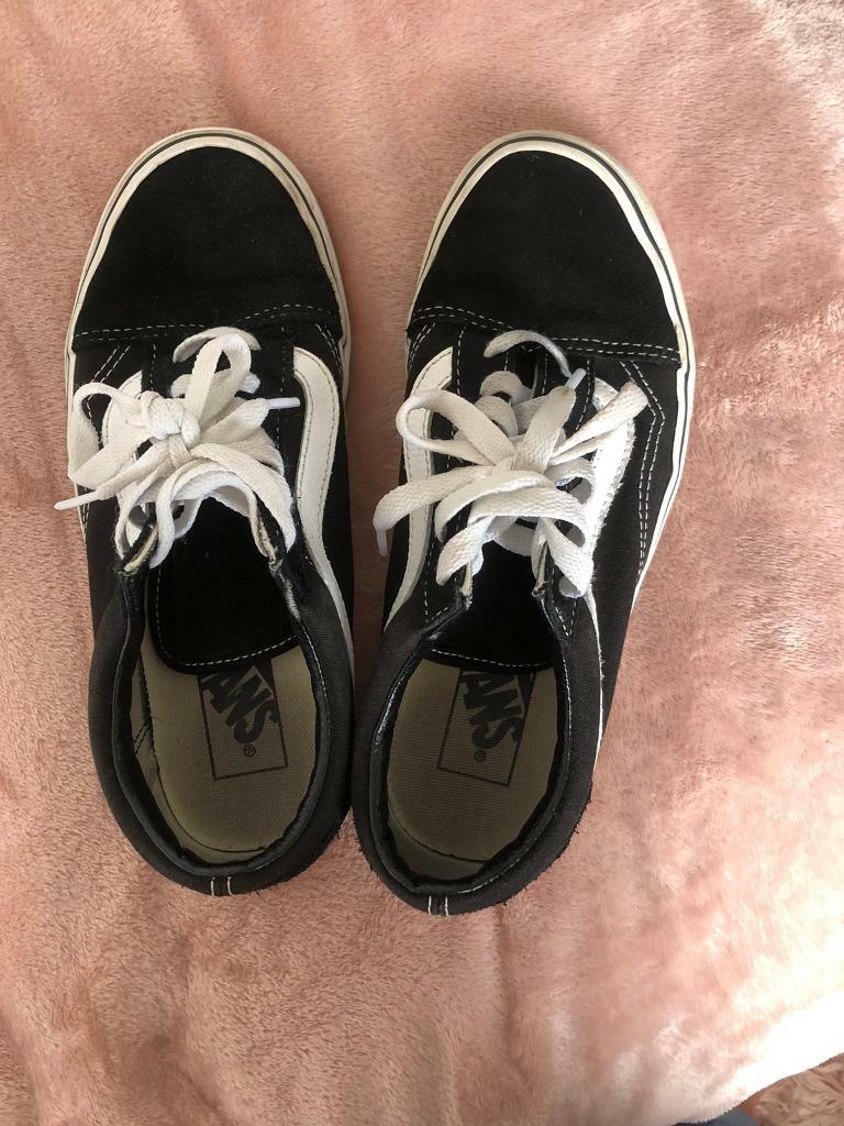 black vans gumtree